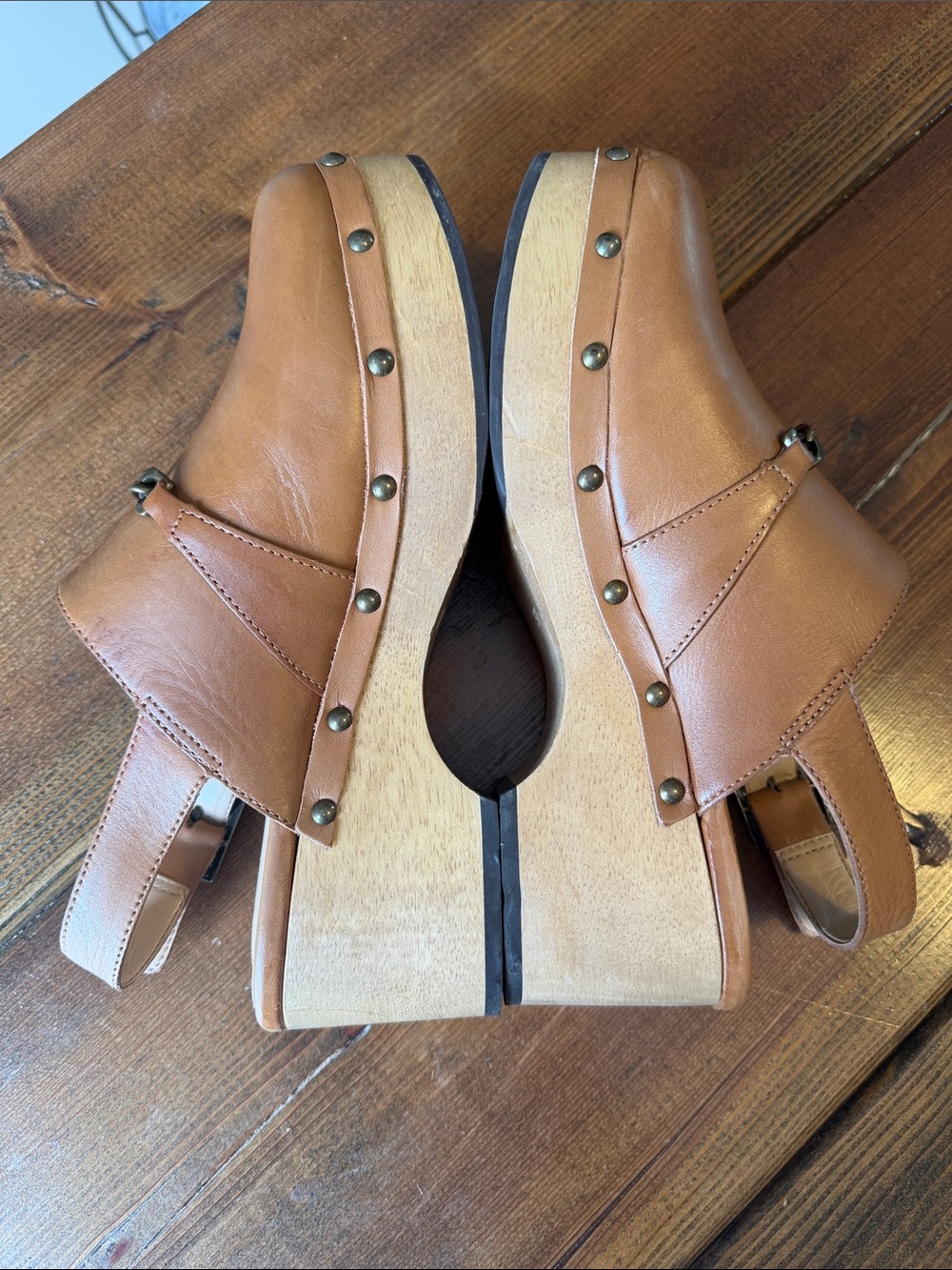 Anthropologie Silent D Georgia Slingback Heeled Clogs - Picture 8 of 9